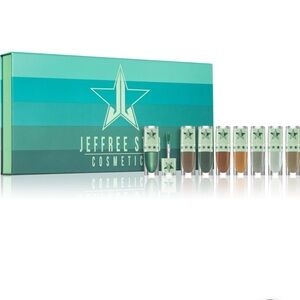 New Money Honey Jeffree Star Liquid Lipstick Set - Green and Brown Shades
